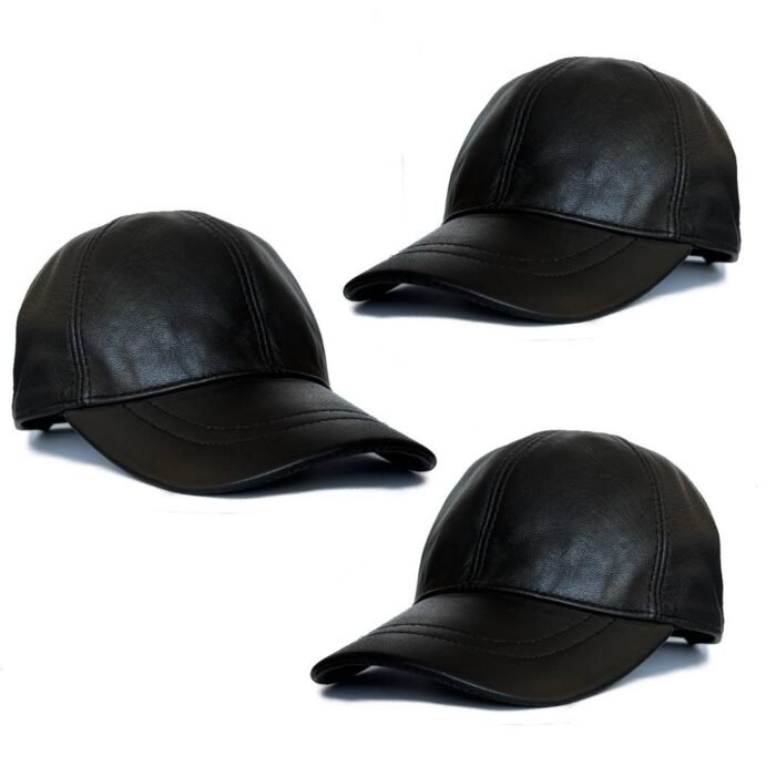 Whosale Real Lambskin Leather Caps