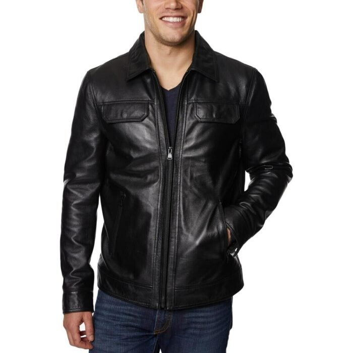 Perry Ellis Leather Jacket – Stylish and Durable Outerwear