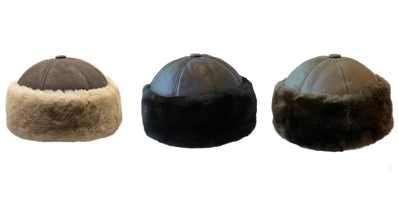 Leather Baseball Caps - Handmade Genuine Sheepskin Hat  display picture 1
