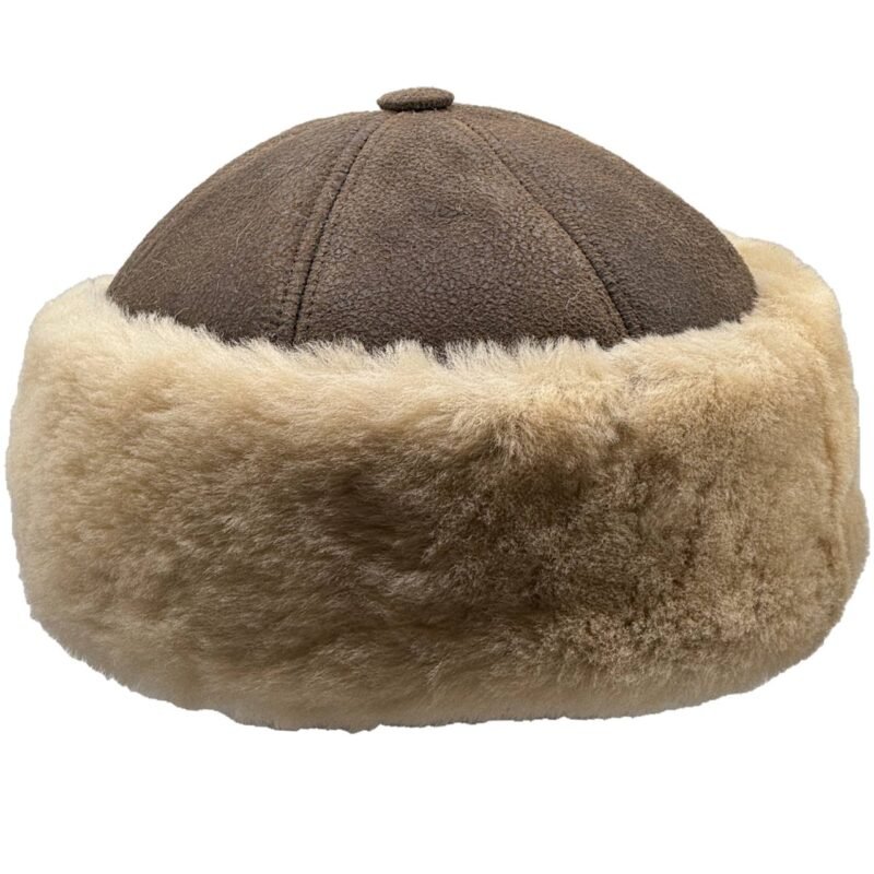 shearling winter beanie