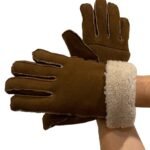 Soft Shearling Leather Gloves