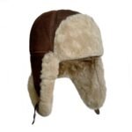 Warm Shearling Trapper Hat