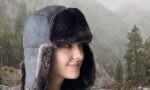 Men’s Genuine Leather Trapper Hat with Fur Lining – Winter Aviator Cap