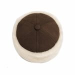 Winter Leather Beanie Hat Docker Hat Skull Hat