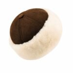 Winter Leather Beanie Hat Docker Hat Skull Hat