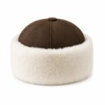 Winter Leather Beanie Hat Docker Hat Skull Hat