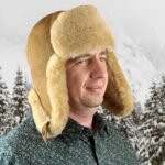 Sheepskin Leather Trapper Hat