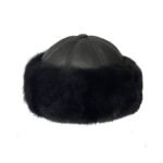 Shearling Toscana Beanie Hat - Premium Genuine Sheepskin Winter Hat