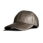 Buy Premium Metallic Leather Ball Cap | Custom Baseball Hat Online