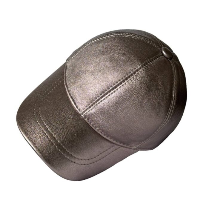 Buy Premium Metallic Leather Ball Cap | Custom Baseball Hat Online