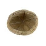 Genuine Leather Trapper Aviator Hat Russian Ushanka Shearling Sheepskin Winter Cap with Ear Flaps for Men and Women