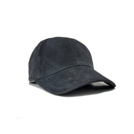 Suede Leather Cap