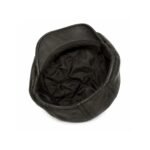 Men’s Vintage Leather Newsboy Cap, Soft & Durable