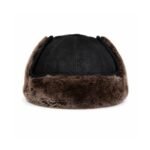 Leather Trapper Hat
