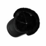 Leather Trapper Hat